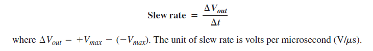 Slew Rate