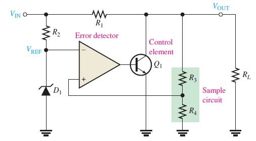 Linear series voltage regulator