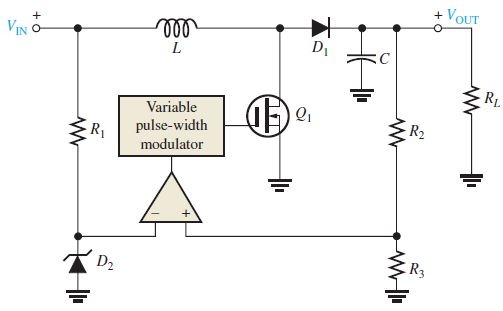 Basic step-up switching regulator