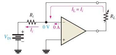 Constant Current Source using op amp